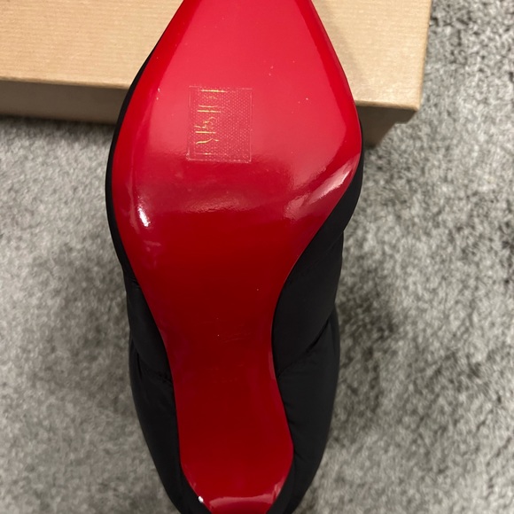 Christian Louboutin:  ASTRO POINTUE 85 TISSU DOUDOUNE - Picture 3 of 4